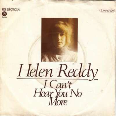 Helen Reddy - I Can't Hear You No More 7'' Single Vinyl Schallplat
