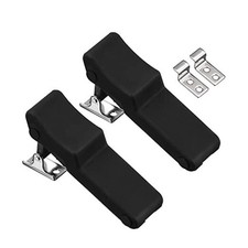 Front Storage Rack Rubber Latch, 2pcs Flexible Rubber Draw Latch with