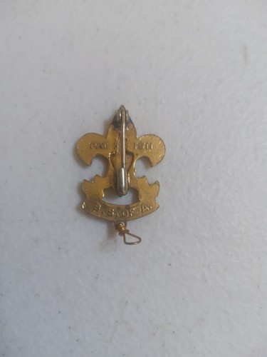 Vintage Boy Scouts Of  America  Be Prepared  Pat. 1911 Pin - Picture 3 of 3