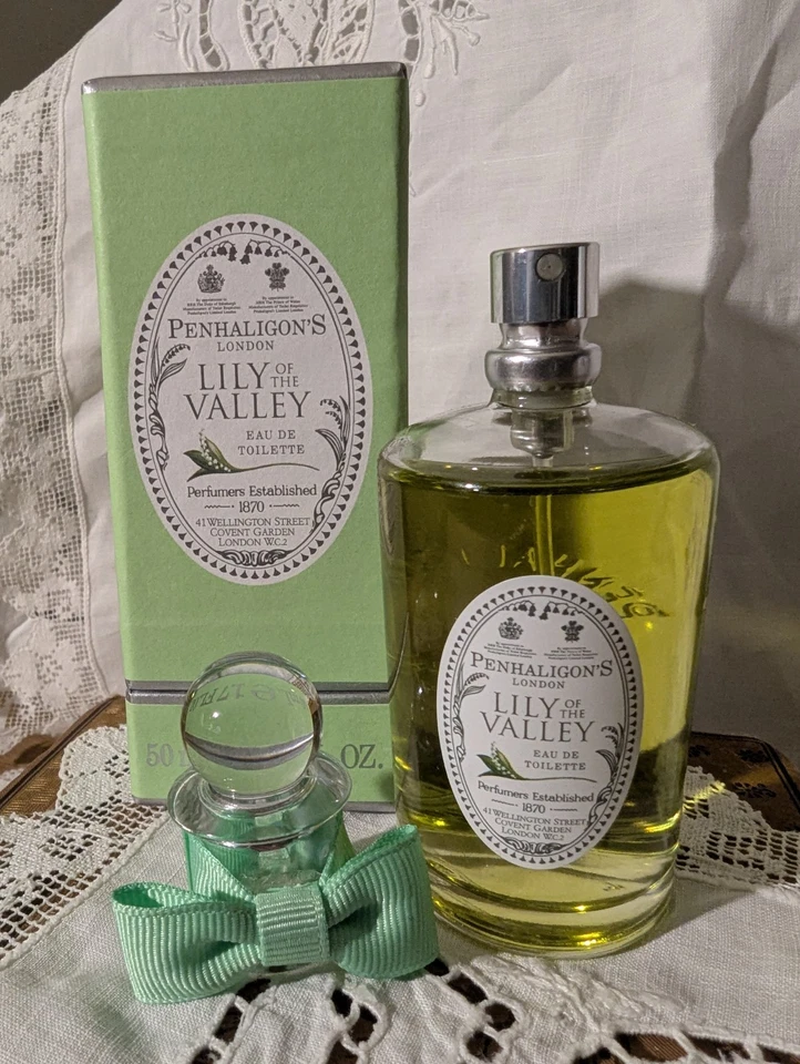PENHALIGON’S LILY OF THE VALLEY - 50 ML 1,7 OZ EDT SPRAY VINTAGE (NUEVO) EN CAJA Foto 3 de 4
