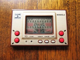 NINTENDO Manhole Game and Watch (MH-06) in Excellent Condition