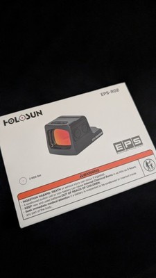 Holosun EPS Red 2 MOA Dot Sight - Black (EPS-RD2)
