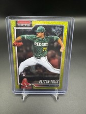 2026 Topps Series 1 Payton Tolle Rookie Numbered #15 Boston Red Sox 175/399