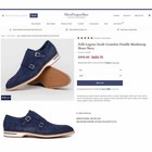 * NIB * $525 Nordstrom ZELLI Italia Legerra 8.5 M Red Goatskin Suede * new Trees — photo 3