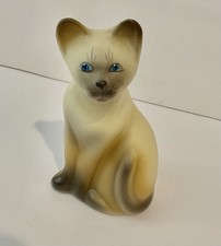 Fenton Opal Satin Siamese Cat Natural Cats Collection