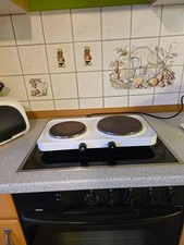 elektrokocher 2 platten weiß DDR