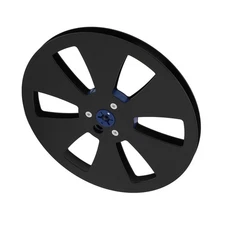 1/4 7 Inch Empty Tape Reel 6 Hole Aluminum Alloy Universal Open Reel Sound Tape