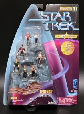 Star Trek Warp Factor Series 1 Ferengi Strike Force 1'' Fig Playmates 1997 Sealed