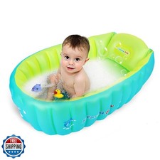 Relaxing Baby  Inflatable Baby Bathtub,Newborn Bathtub Seat for Infant,Non-S