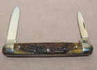 1950 to 1964~CASE XX STAINLESS~MINT UNUSED~5279 STAG PEN SENATOR POCKET KNIFE~ — photo 3