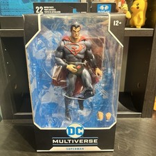 McFarlane DC Multiverse Red Son Superman 7 Action Figure NIB NEW Unopened Toy