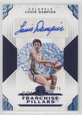 2018-19 Cornerstones Franchise Pillars Quartz 24/25 Louie Dampier Auto HOF 00et