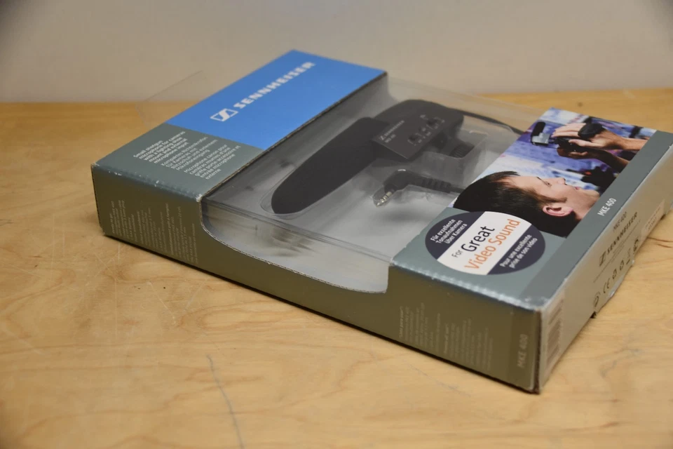 Sennheiser MKE 400 Kameramikrofon, Kondensator Superniere, 1x AAA, 3,5 mm NEU - Bild 4 von 4