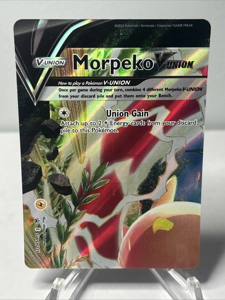 Morpeko V-Union SWSH215 SWSH: Sword & Shield 4 Promo Cards Holo SET - Image 2 of 4
