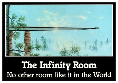 Postcard WI Spring Green - House on the Rock - Infinity Room artist render