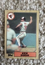 1987 Topps - Ken Dixon #528