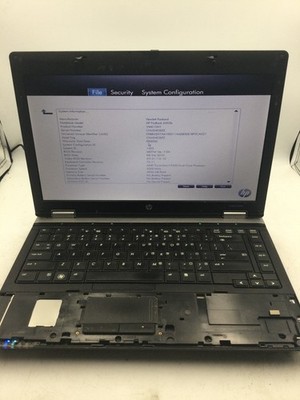 HP PROBOOK 6455B - BOOTS TO BIOS LOCK - AMD PHENOM II - 2GB RAM - 14'' - READ -BB