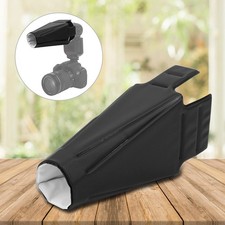 Black Universal Folding Camera Top Flash Light Lamp Speedlite Reflector Dif OH