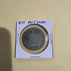 1877 Liberty Seated Half Dollar -  Silver 50c