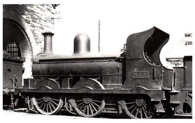 575 Steam Train Photograph by H. C. Casserley Broadstone Dublin 17-9-29 6256