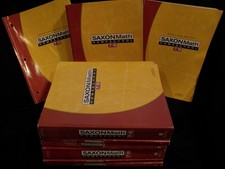 Saxon 7/6 4th ed Text, Solutions Manual, Test...