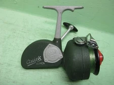 Vintage D.A.M Dam Quick Super Spinning Reel Berlin Germany Aluminum Overbuilt