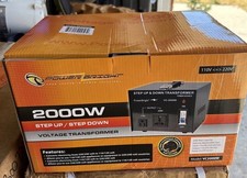 NEW VC-2000W PowerBright 2000W Step Up Down Transformer Converter 5950015377998