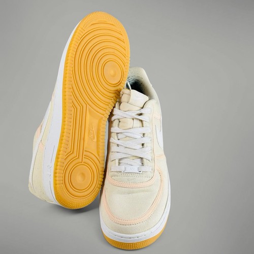 Nike Air Force 1 07 Low Premium Canvas - Tan - UK Size 9.5 - Picture 6 of 8