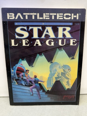 #ad Battletech 1630 Star League Scourcebook FASA RPG $75.00