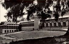 RPPC Hotelul Turistic Poiana Brasov Romania vintage postcard y756
