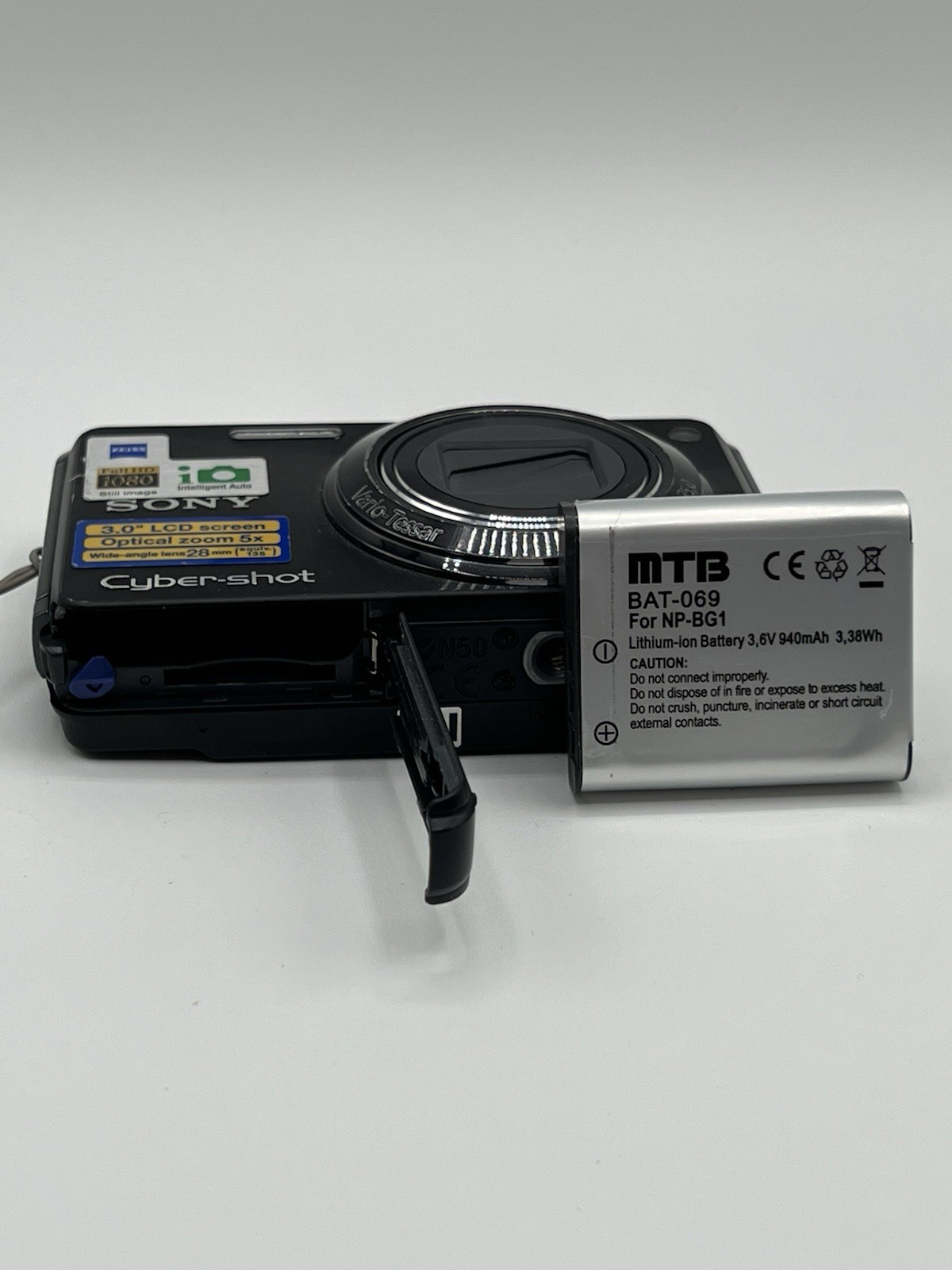 Sony Cyber-Shot DSC-W290 12.1MP Digital Camera Black image 9