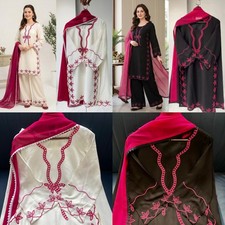SALWAR KAMEEZ PAKISTANI INDIAN WEDDING PARTY WEAR BOLLYWOOD SUIT SHARARA PLAZZO