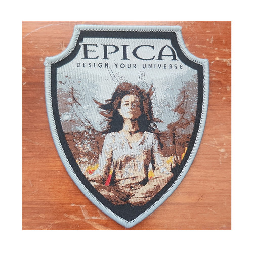Epica Design Your Universe Shield Shaped Woven Sew-On Patch
