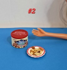 KITCHEN LITTLES Very Rare ALMONDS MIXED NUTS SNACK ACCESSORIES BARBIE FOOD 2