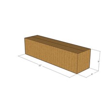 5 32x8x8 Kraft Brown Corrugated Shipping Boxes 32 ECT New