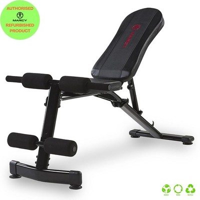 Marcy UB3000 faltbare verstellbare Hantelbank Neigung Abfall Home Gym 186 kg