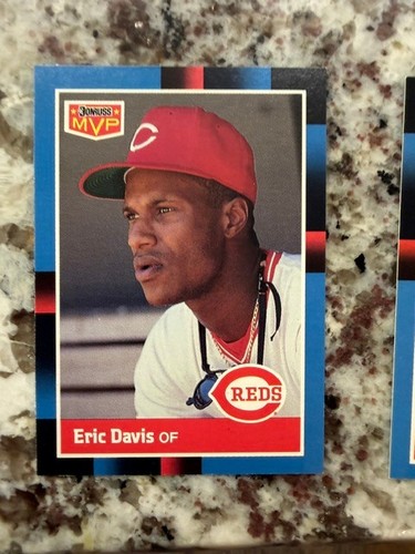 Eric Davis #BC-2 1988 Donruss MVP card