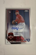 2023 Topps Chrome Update Series - Autographs Michael Stefanic #AC-MS (AU, RC)