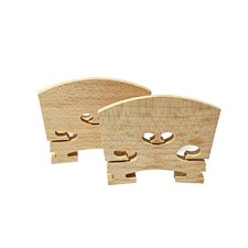 Violin Part Replacement High Quality Maple Wood Violin Bridges Maple Wood,2 PCS