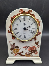 Mason's Ironstone Brown Velvet Clock Roman Numerals 58512705051 (Boxed)