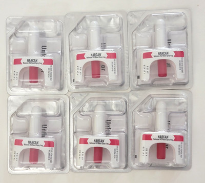 (Pack of 6) Nasal Spray 4 mg, Overdose Emergency Treatment EXP 12/2026 SEALED