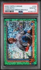 2025 TOPPS CHROME VARIATION-GREEN SPECKLE #200 JUAN SOTO 31/99 PSA 10