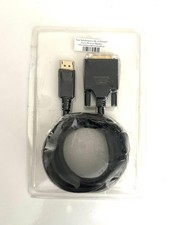 DisplayPort to DVI Cable Adapter, Black 6ft