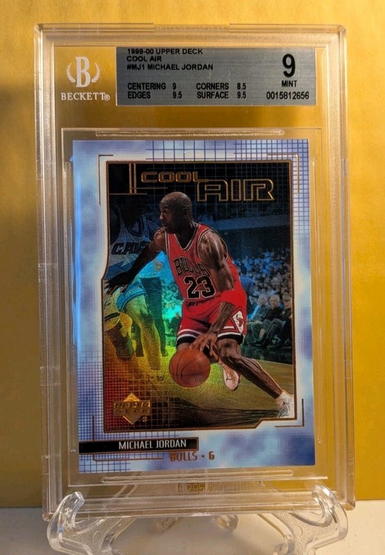 1999-00 Upper Deck - Cool Air Michael Jordan #MJ1 BGS 9 MINT GOAT