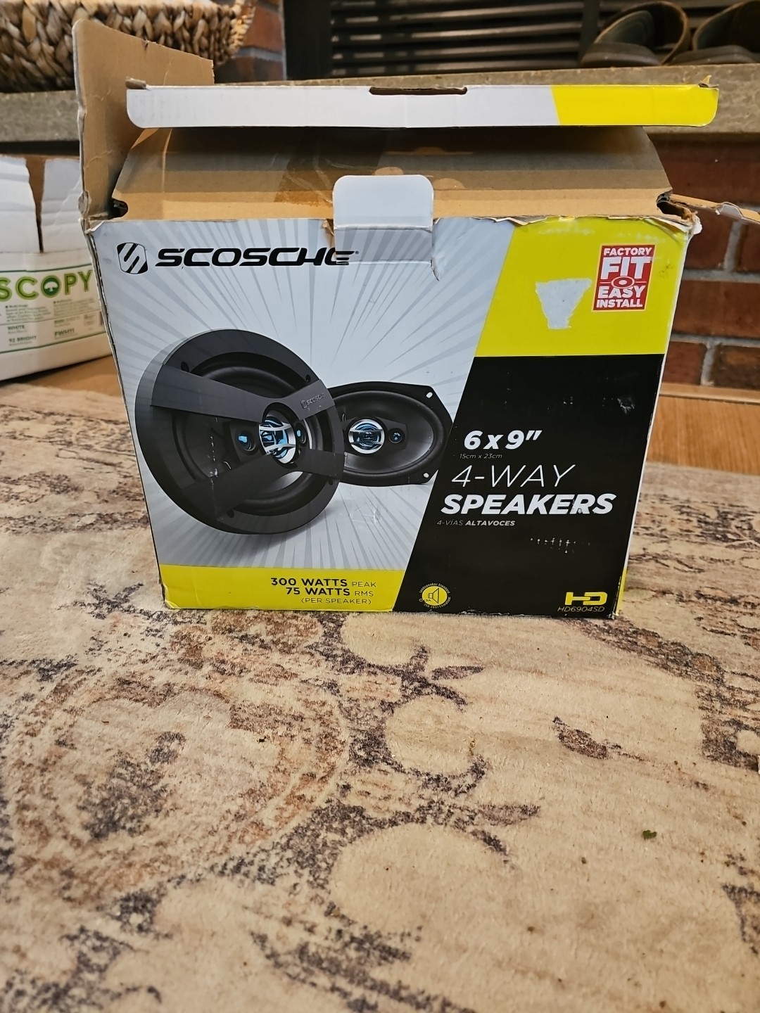 6" X 9" 300 Watts Peak 75 Watts