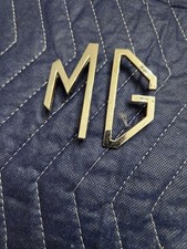Oem Mg Mgb Chrome Trunk Boot Emblem Badge Letters Adh2475 Adh2476 Original Parts