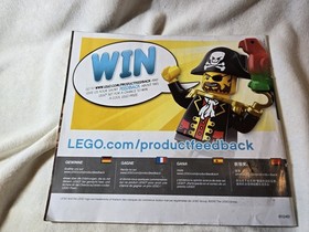 lego pirates soldiers fort 70412 Book Only Instructions Manual 