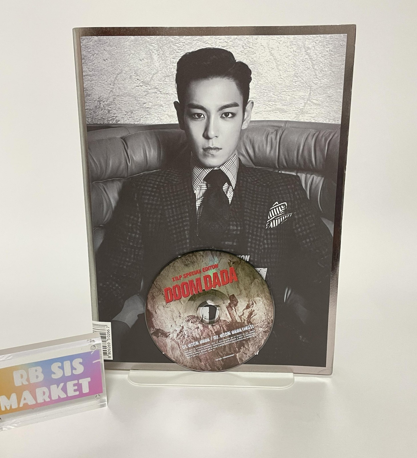 BIGBANG T.O.P DOOM DADA Photo Book CD Special Edition 2013 Korea YG YGK 0313