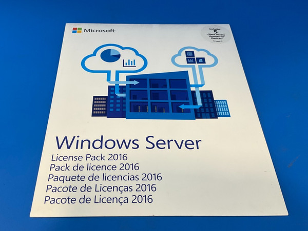 Microsoft Windows Server 2016 5 CAL R18-04933 CG0TY✅❤️️✅❤️️ ¡NUEVO! ¡SELLADO!