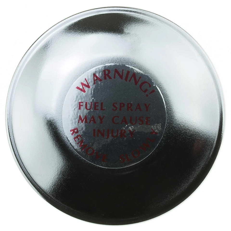 Tapa del tanque de combustible gasolina MOTORAD reemplazo Ford OEM# 19114666 estándar cromo ventilado Foto 4 de 4